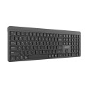 Gembird KB-WPS-03 | Keyboard | Wireless | US | Bluetooth | Black