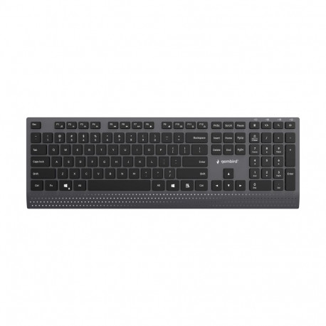 Gembird KB-MCH-06 | Keyboard | Wired | US | Black