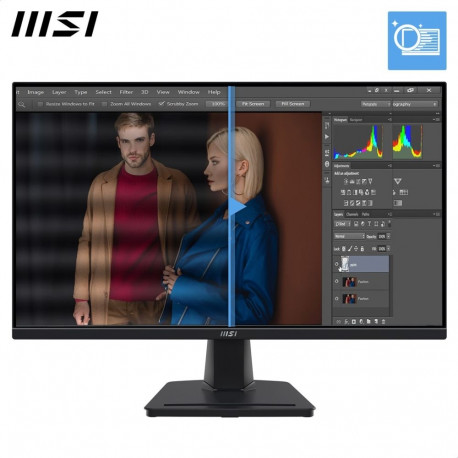 Monitor - MSI Pro MP245G 24" Full HD IPS 100Hz Black