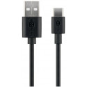 Goobay cable USB-C - USB 2.0 0.5m, black