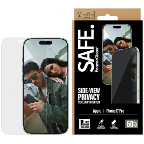 PanzerGlass protector glass SAFE. Privacy Apple iPhone 17 Pro