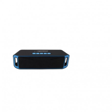 Esperanza EP126KB portable speaker Stereo portable speaker Black, Blue 6 W