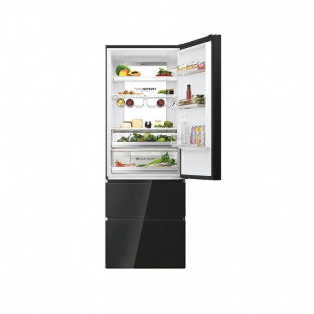 Haier külmik HTW7720DNGB mitmeukseline, must