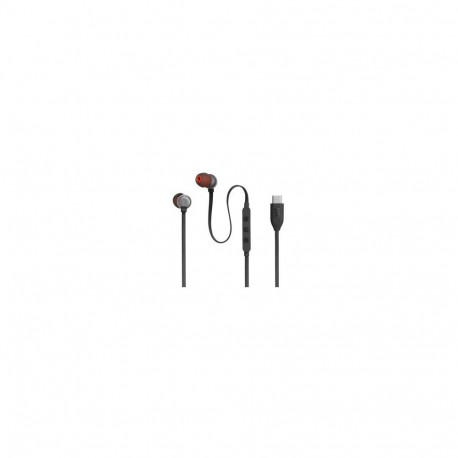 JBL Tune 310C USB-C Wired Headphones black