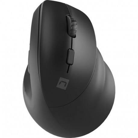 Natec Vertical Mouse  Crake 2  Wireless  2400 DPI  Black