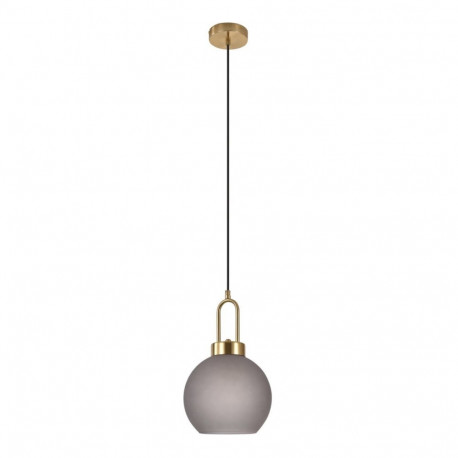 Rippvalgusti LUTON 20 cm, hall/kuldne