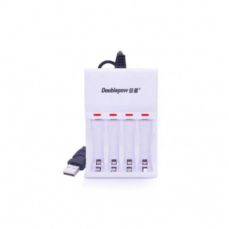 Doublepow DP-U82 4x slots USB Battery Charger 1.2V AA | AAA