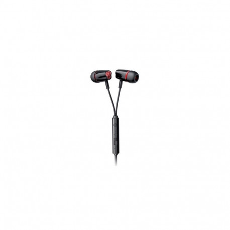 Joyroom headphones 3.5 mm mini jack with remote control and microphone Black