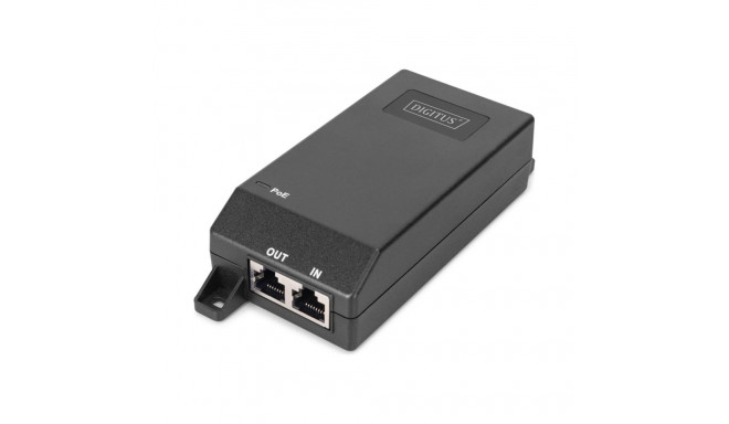 Digitus Gigabit Ethernet PoE+ injector, 802.3at, 30 W | DN-95103-3