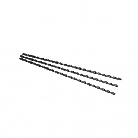 Binding spiral 6mm plastic black
