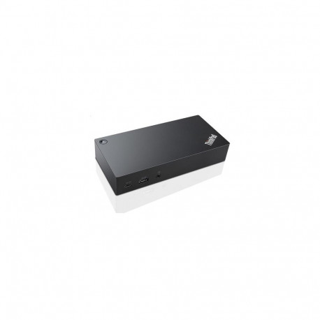Lenovo 40A90090DK laptop dock/port replicator Wired USB 3.2 Gen 1 (3.1 Gen 1) Type-C Black