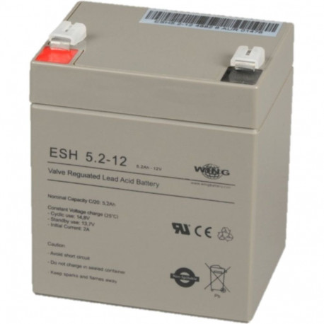 PowerWalker WING ESH 5.2-12 (5Ah/12V) Akku battery AGM VRLA