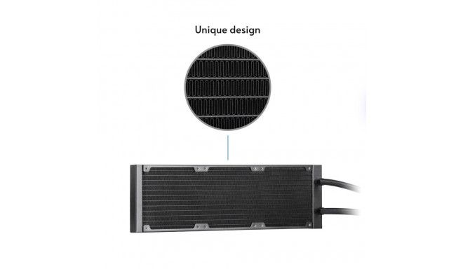CPU Cooler - Chieftec CLC-360-VRM-BLK 360 mm AIO Black