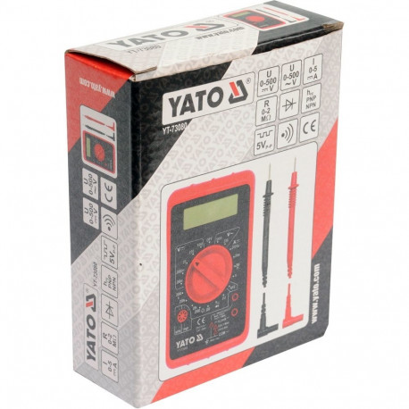 Digital Multimeter - YATO YT-73080 500 V 2 MΩ