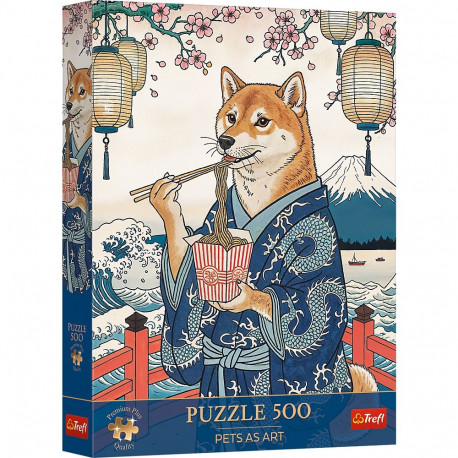TREFL Premium Plus pusle Shiba nuudlimeditatsioon, 500 osa