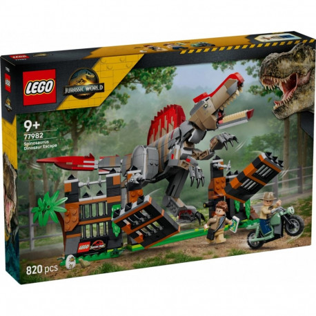 Bricks Jurasic World 77982 Spinosaurus Dinosaur Escape