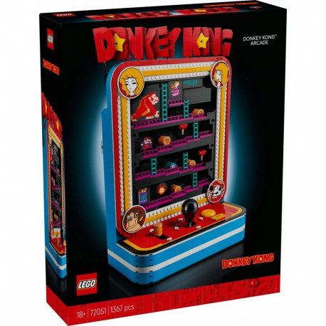 Bricks Super Mario 72051 Donkey Kong Arcade Machine
