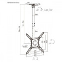 Ceiling Mount for TV MC-174