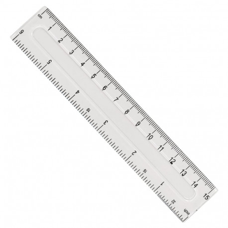 Linijka GRAND plastikowa 15 cm