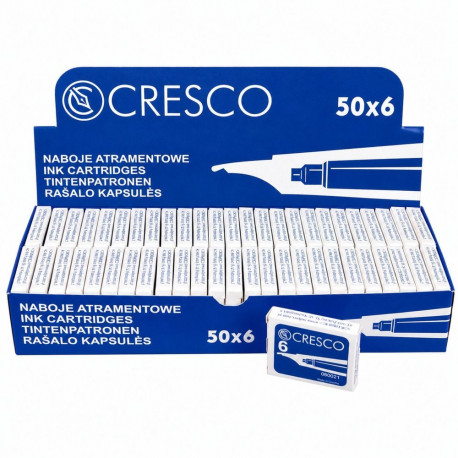 Cresco SADPEX tintipatroonid 6tk, sinised
