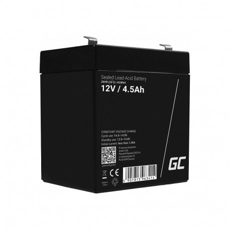 Green Cell asendusaku AGM44 12V/4.5Ah