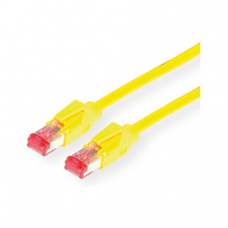 "DTWYLER Patchkabel Cat.6 (Class E) S/FTP, CU 7702 flex LSOH, Hirose TM21, gelb, 3 m"