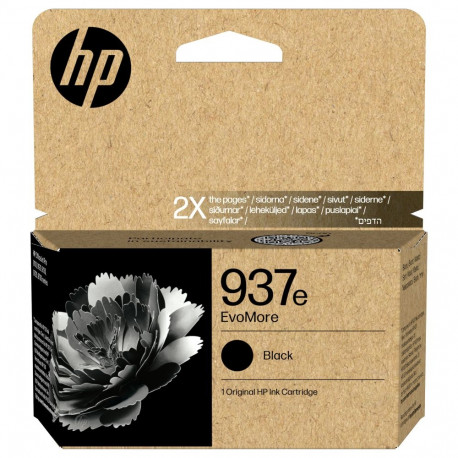HP tindikassett 937e EvoMore originaal 2500 lehekülge, must