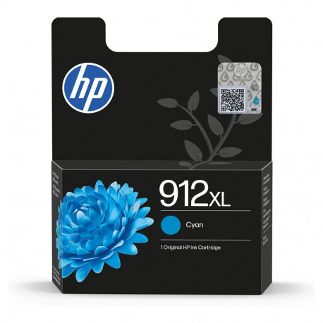 "HP 912XL High Yield Cyan Original Ink Cartridge Cyan 8,5ml 700Seiten"