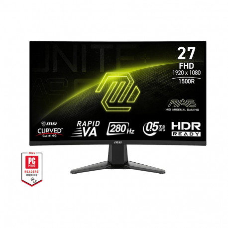 "68,6 cm (27"") 1920 x 1080 Pixel MSI 9S6-3CE01M-014 16:9 Full HD Rapid VA 0,5 ms 280 Hz HDR Display