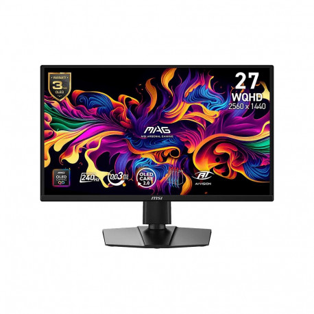 "67,3 cm (26.5"") 2560 x 1440 Pixel MSI 9S6-3CF89A-001 16:9 Wide Quad HD OLED 0,03 ms 240 Hz Display