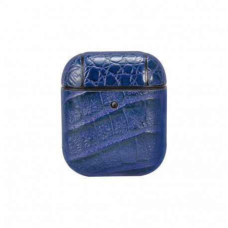 "TERRATEC AirPods Case AirBox Crocodile Pattern Blue"
