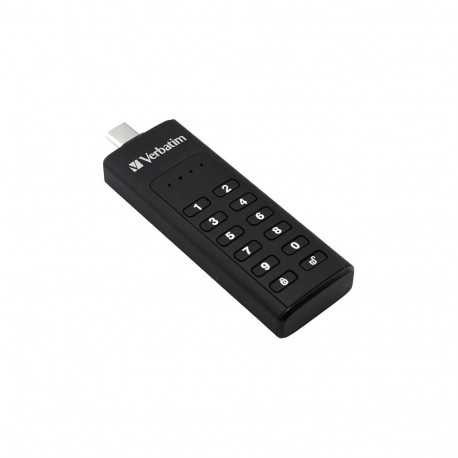 Verbatim mälupulk 64GB 3.2 tüüp A klahvistikuga turvamälupulk AES