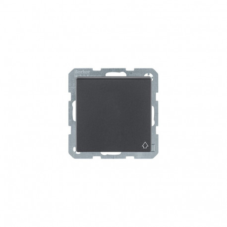 "Berker 47516086 Steckdose SCHUKO m. Klappdeckel Q.1/Q.3 anthraz"