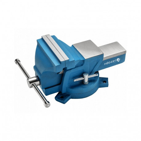 Hogert pöörlev vise, HT3B611, 125mm, 4 kruvi, malleable rauast, 360° pöörlemine
