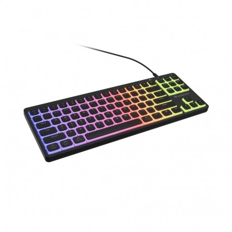 KLAWIATURA DLA GRACZY GENESIS THOR 430 TKL US RGB MECHANICZNA OUTEMU PINK SILENT CZARNA HOT SWAP SLI