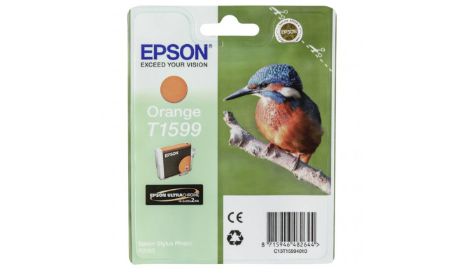 Epson ink cartridge T 159 T 1599, orange