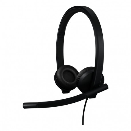 Logitech H570e Stereo MS Teams Wired Headset USB-A, Black