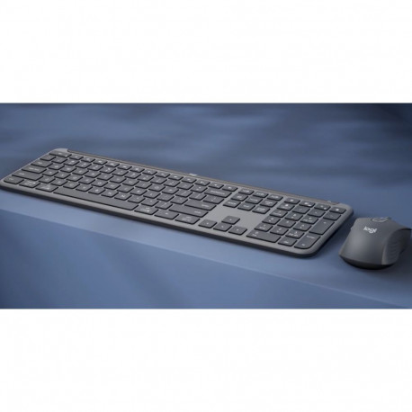 Logitech Signature Slim Combo MK950 for Business Wireless Keyboard + Mouse, US Int, Graphite