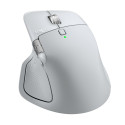 Logitech MX Master 4 for MAC Wireless Mouse RF Wireless + Bluetooth, 8000 DPI, White Silver