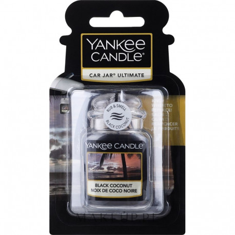 Ultimate BLACK COCONUT YANKEE Car Air Freshener