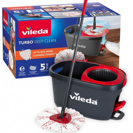 Vileda pöörlev mopp Turbo Deep Clean