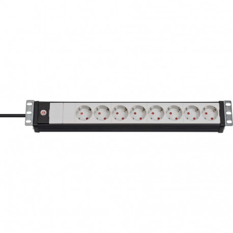 Brennenstuhl 1156057028 power distribution unit (PDU) Black, Grey