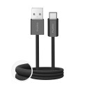 Puro Puro Fabrik 2.0 10W USB-A - USB-C Braided Cable 1.5m - Black