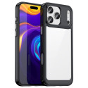 Hurtel Outer Space Case for iPhone 17 Pro - Black Transparent