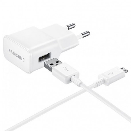 Samsung Samsung EP-TA50EWE 8W USB-A Wall Charger with MicroUSB Cable ECB-DU4AWE (Bulk - Replacement 
