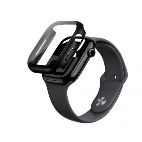 AmazingThing AmazingThing Radix Glass Case for Apple Watch 46mm Black
