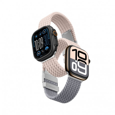 AmazingThing AmazingThing Blend Band Apple Watch 42mm 2-Pack - Pink-Gray/Pink