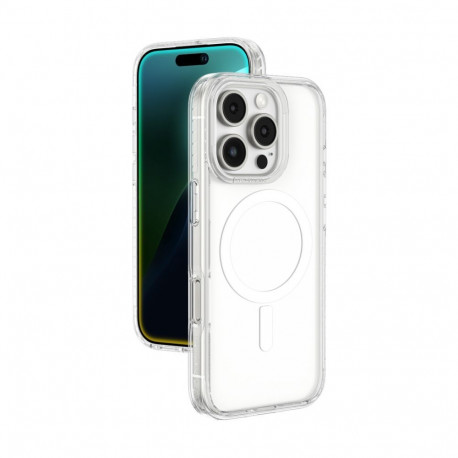 AmazingThing AmazingThing Titan Pro Mag Case with Magnetic Ring for iPhone 16 Pro - Transparent