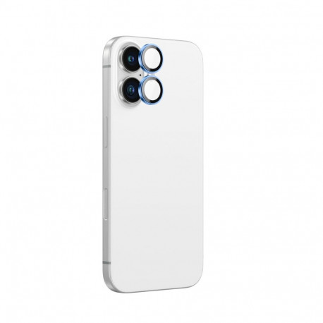 AmazingThing AmazingThing AR Aluminum 2 Lens Glass with Camera Lens Frame for iPhone 16 / 16 Plus - 
