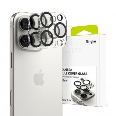 Ringke Ringke Camera Protector 2-pack Tempered Glass for iPhone 16 Pro / 16 Pro Max